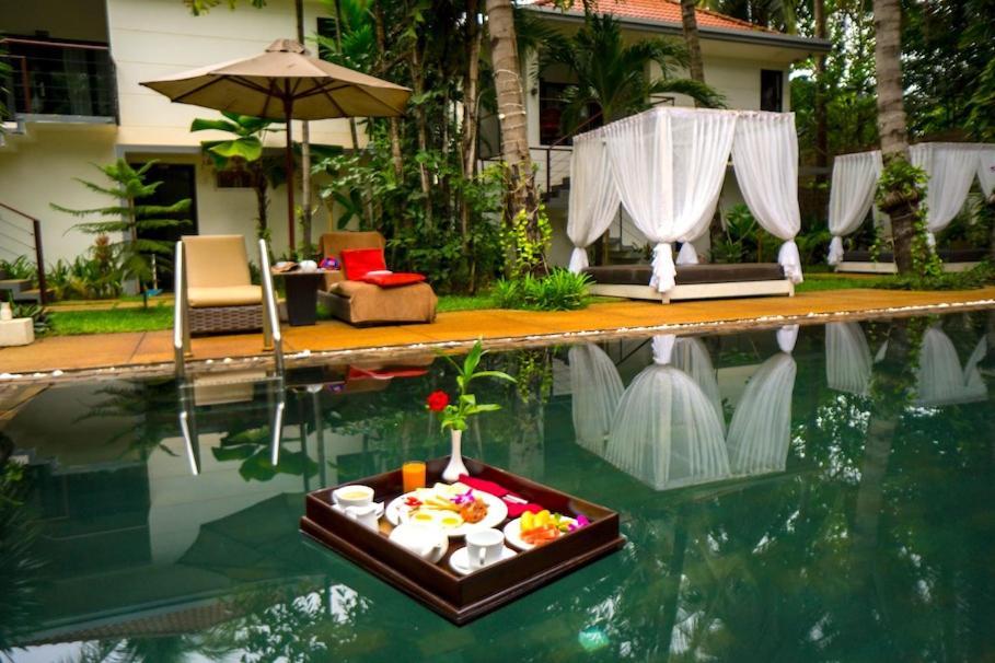 อัปสรา กรีนแลนด์ บูทิก วิลลา Bed & Breakfast เสียมราฐ ภายนอก รูปภาพ