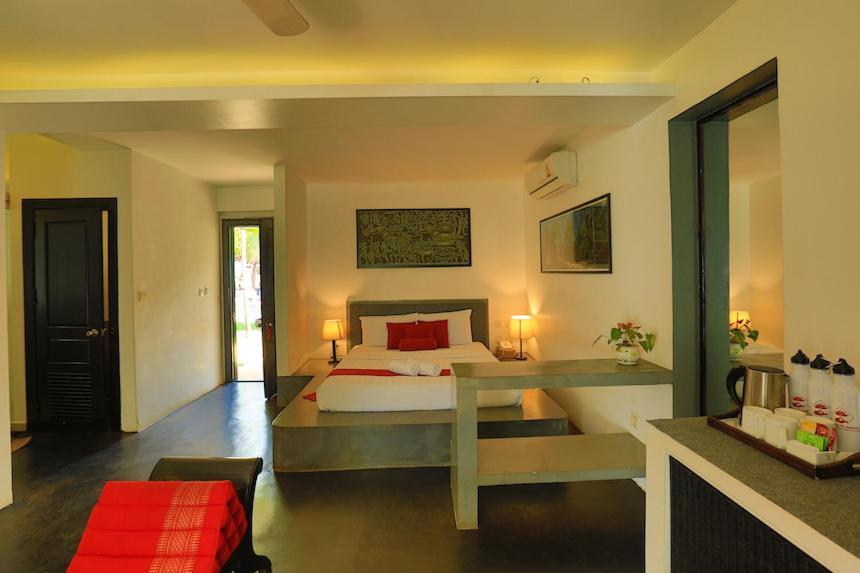อัปสรา กรีนแลนด์ บูทิก วิลลา Bed & Breakfast เสียมราฐ ภายนอก รูปภาพ