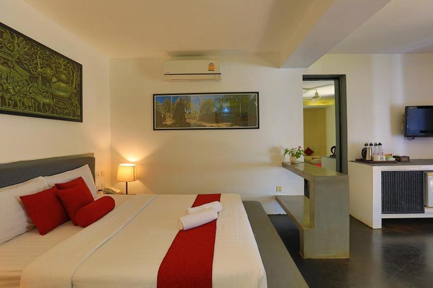 อัปสรา กรีนแลนด์ บูทิก วิลลา Bed & Breakfast เสียมราฐ ภายนอก รูปภาพ