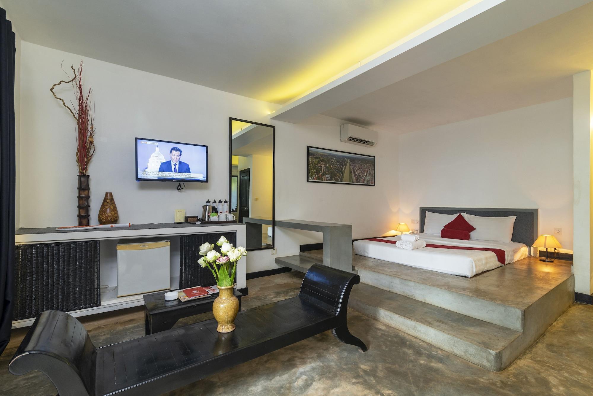 อัปสรา กรีนแลนด์ บูทิก วิลลา Bed & Breakfast เสียมราฐ ภายนอก รูปภาพ