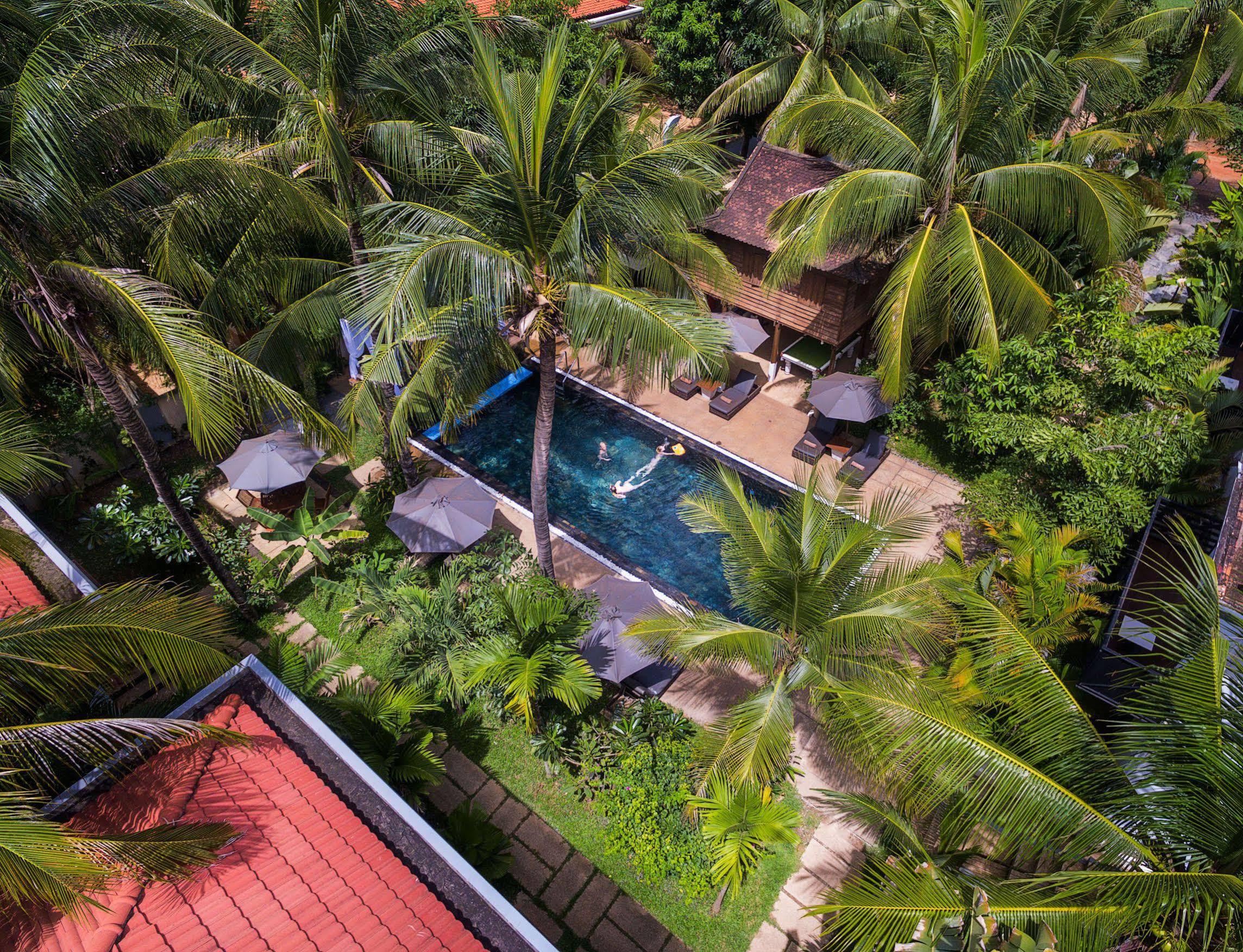 อัปสรา กรีนแลนด์ บูทิก วิลลา Bed & Breakfast เสียมราฐ ภายนอก รูปภาพ